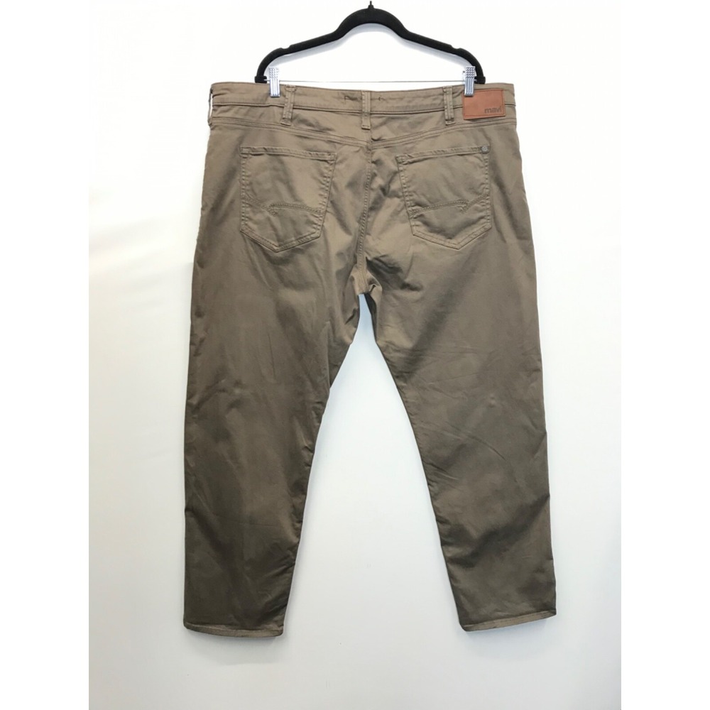 Mavi Jeans Men's 44 X 32 Matt Relaxed Straight Leg Brown Tan Denim Pants - Picture 4 of 7